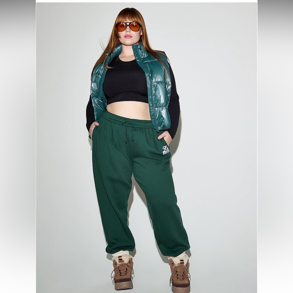 Victoria’s Secret PINK Ivy Fleece Campus Sweatpants